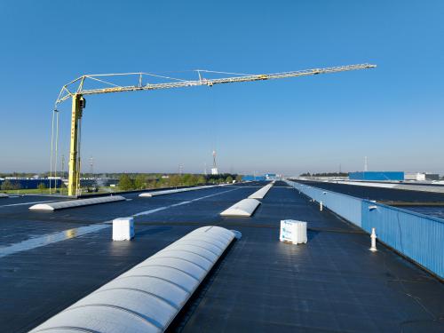 Dachsanierung flacher Industriedächer